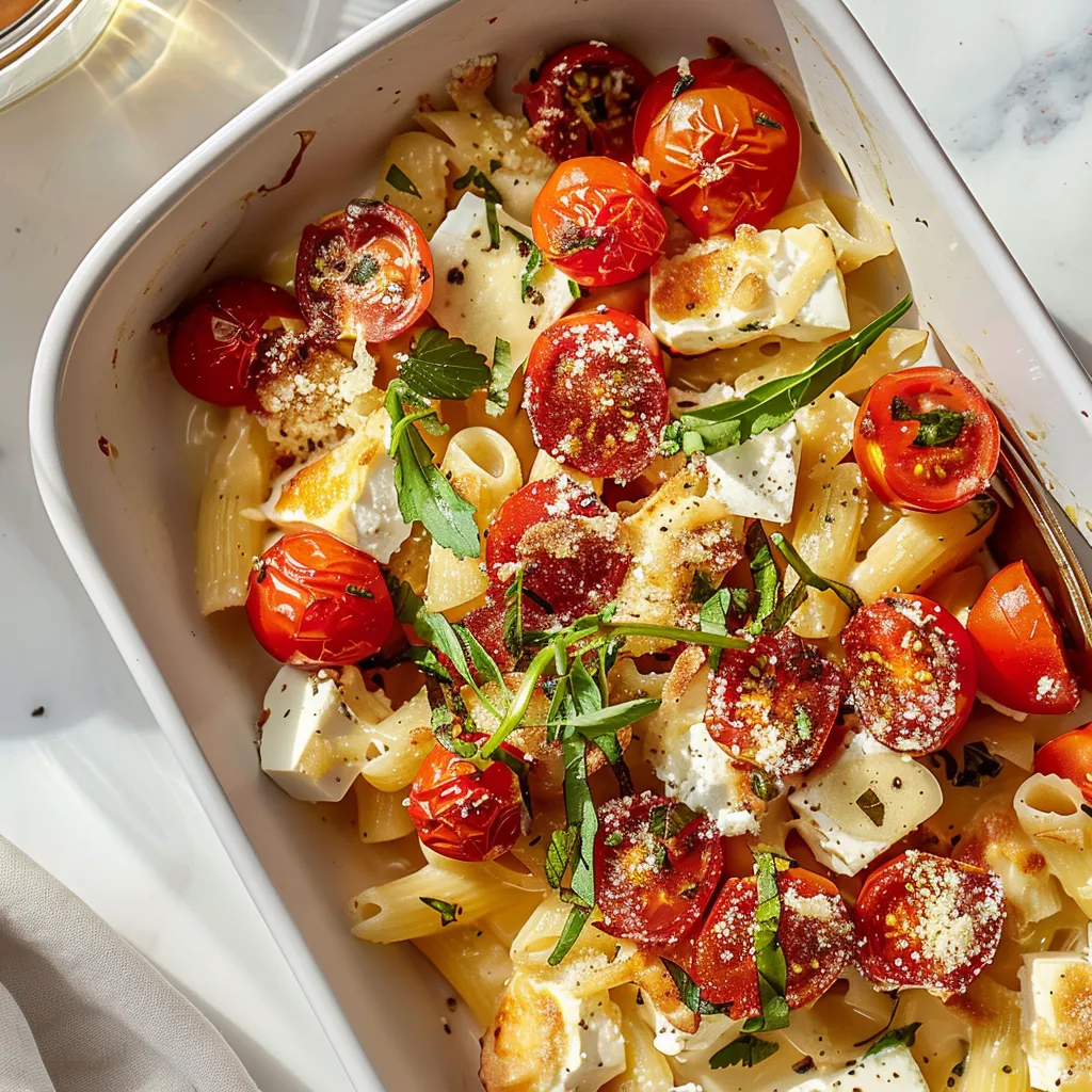 Baked Feta Pasta