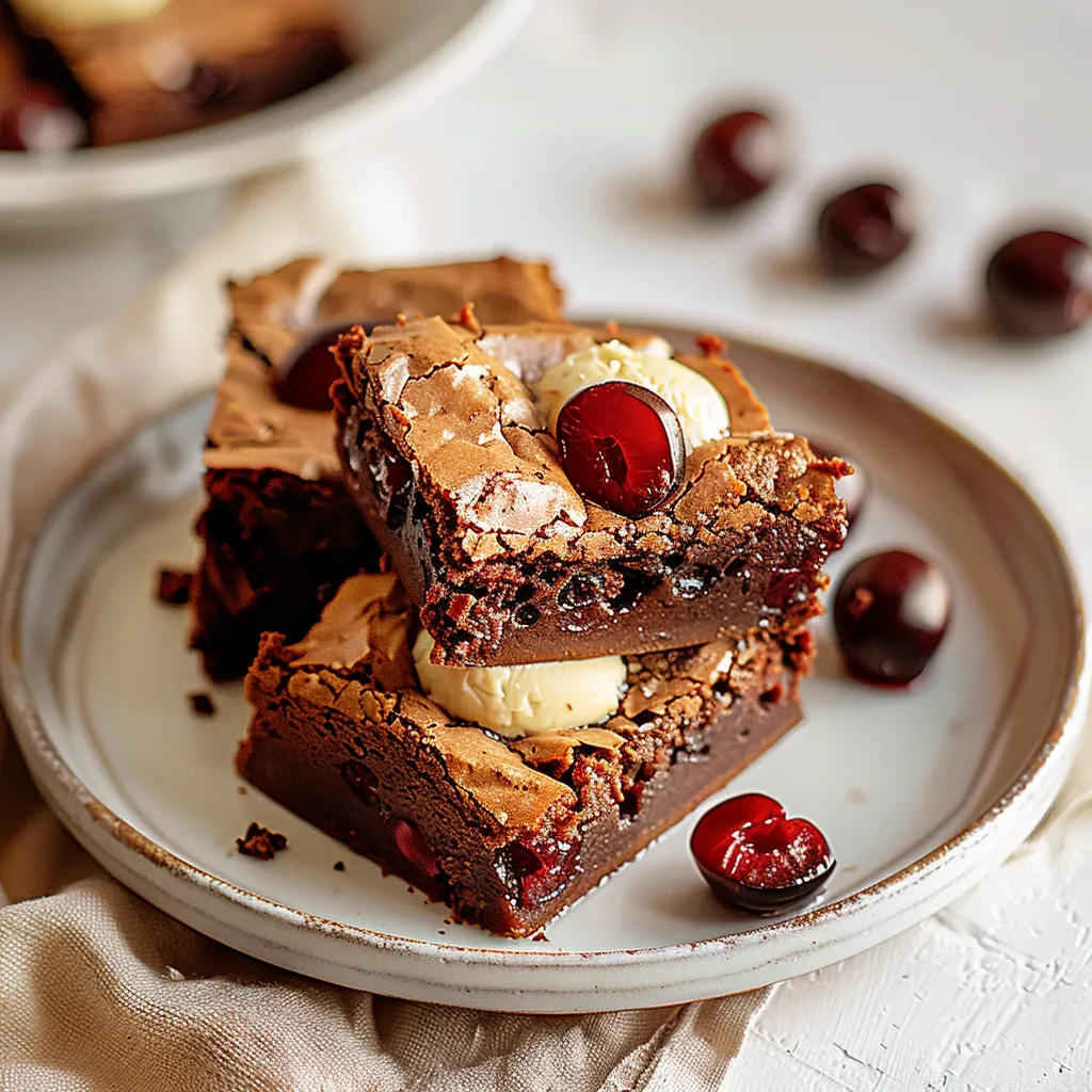 Black Forest Brownies