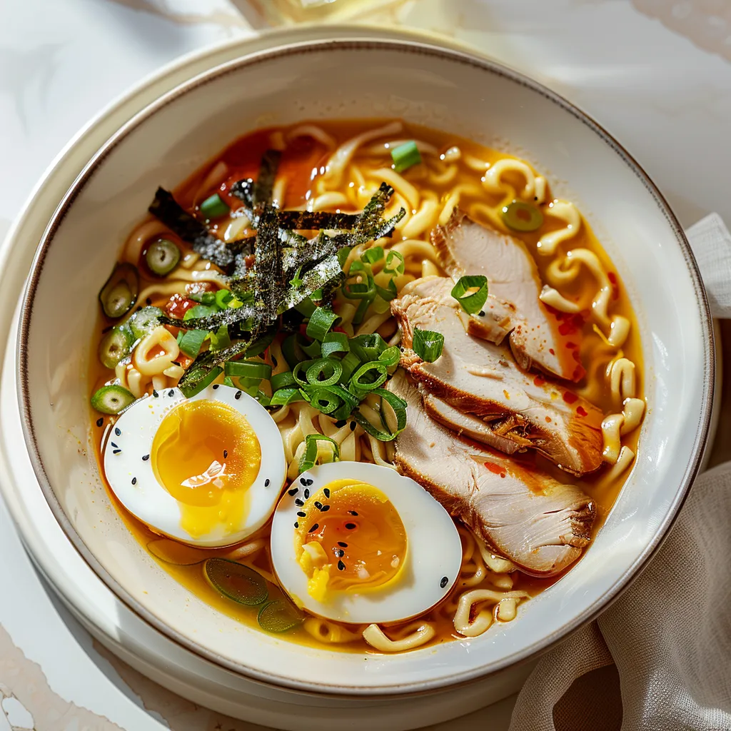 Chicken Broth Ramen