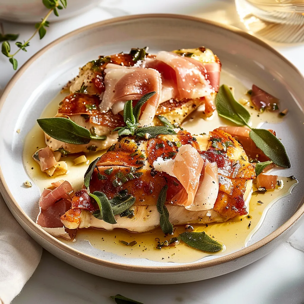 Chicken Saltimbocca