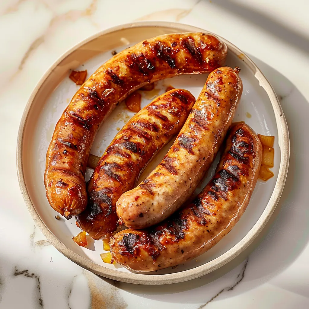 Grilled Toulouse Sausage