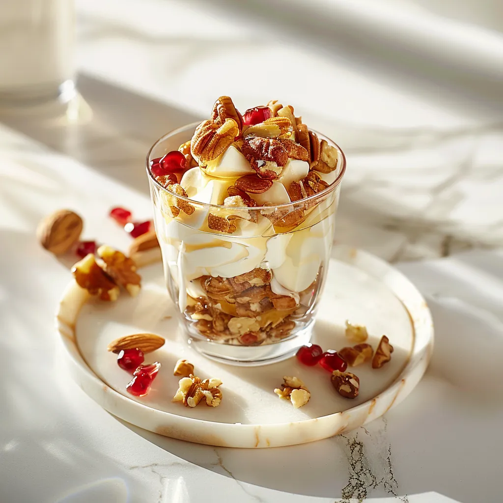 Honeyed Nut & Pomegranate Pots