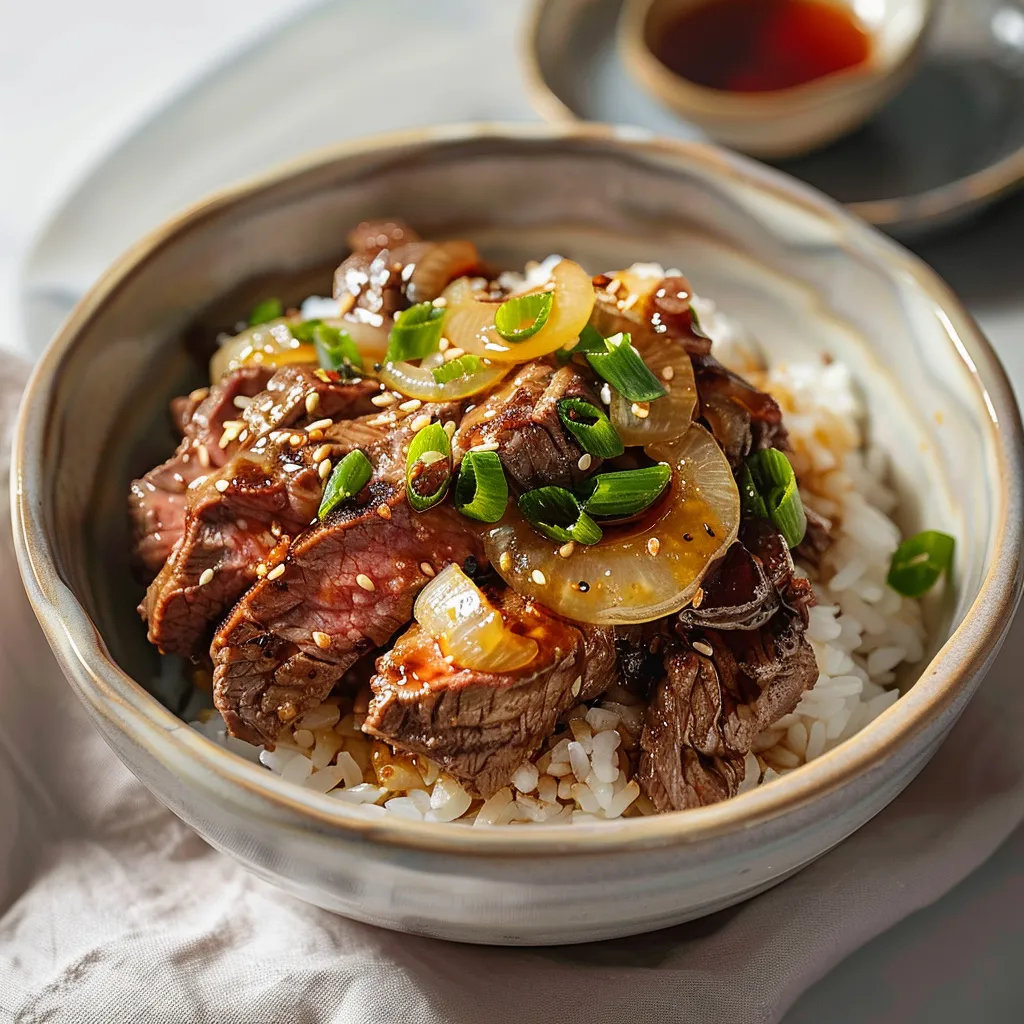 Japanese Beef Rice Bowl