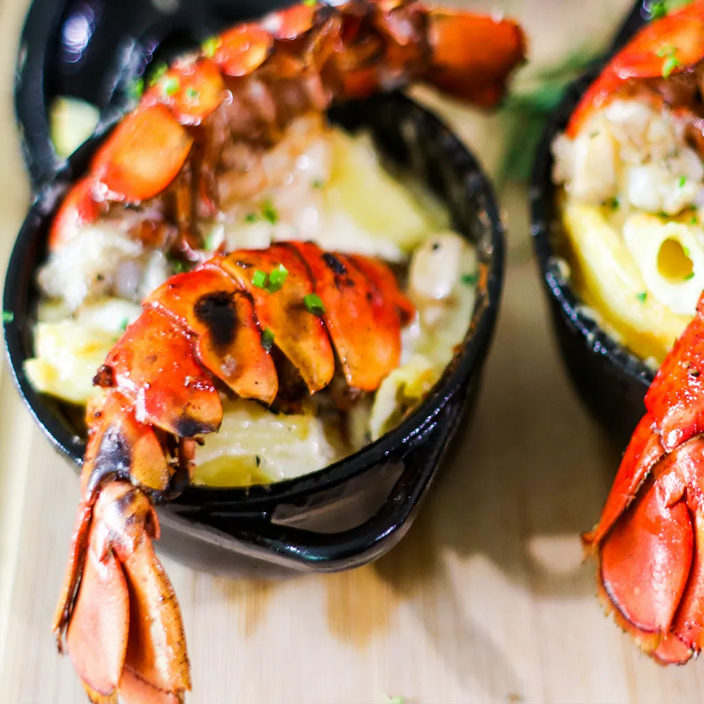 Lobster Tails With Garlic Butter