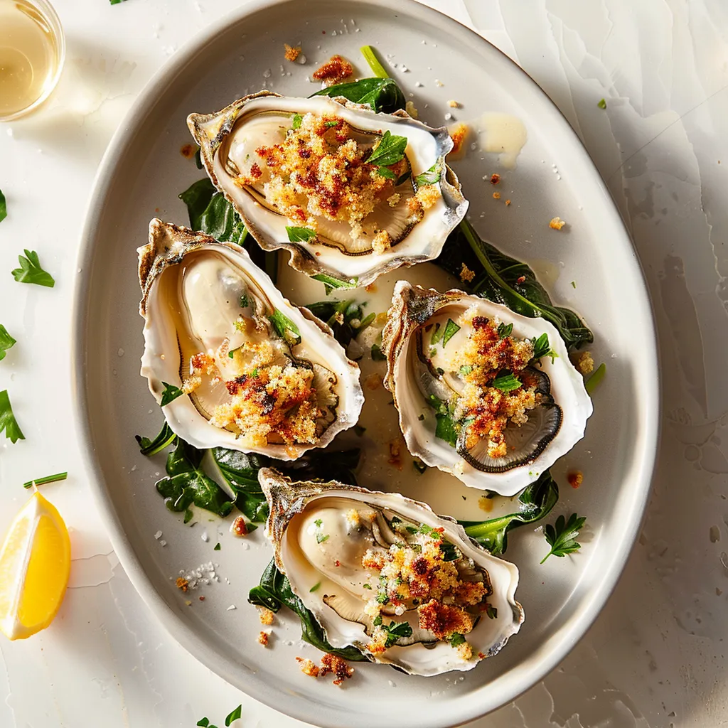 Oysters Rockefeller