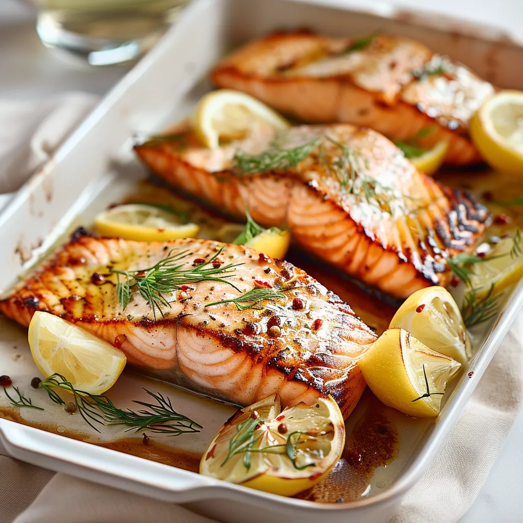 Roasted Salmon With Fennel, Citrus, And Chiles
