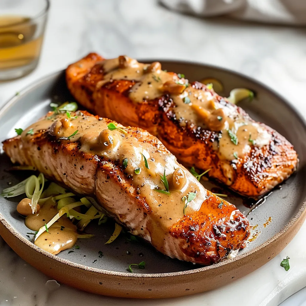 Salmon With Brown Sugar Glaze