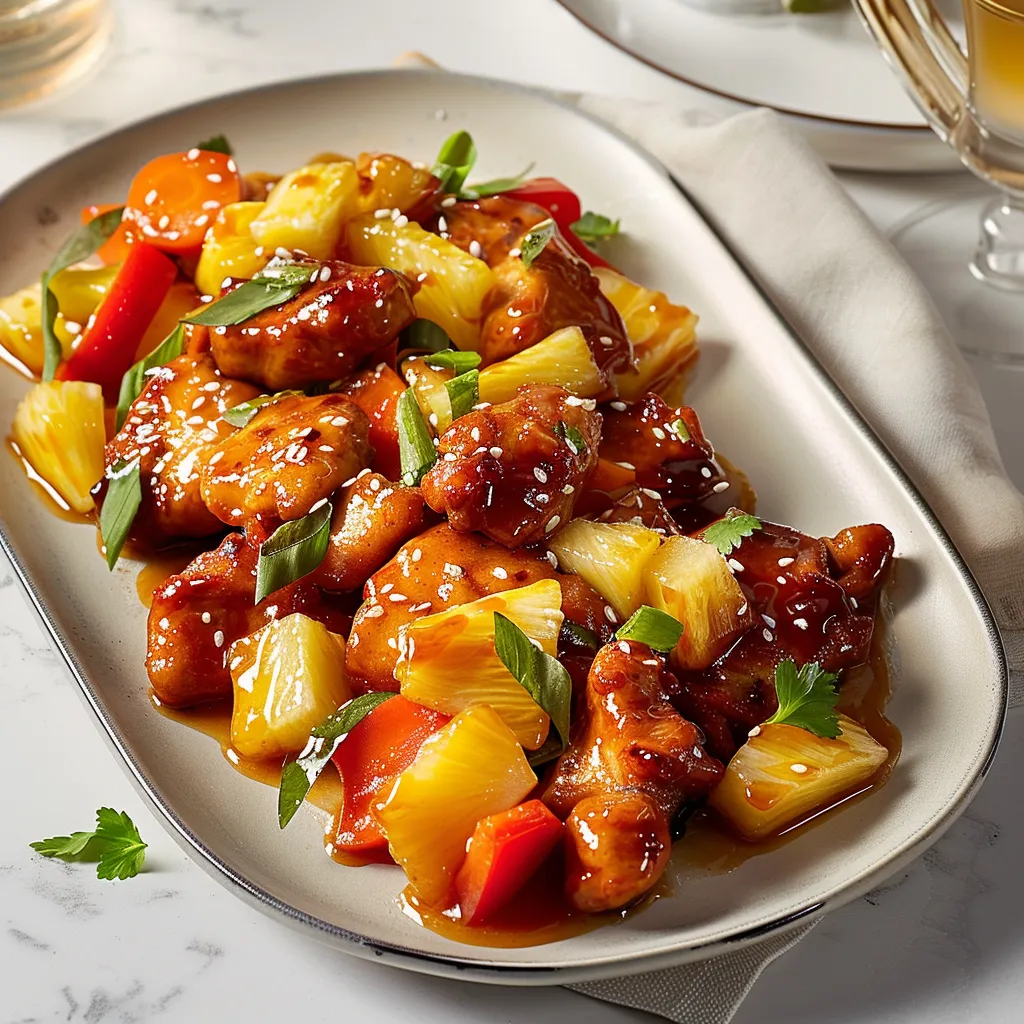 Sweet And Sour Chicken