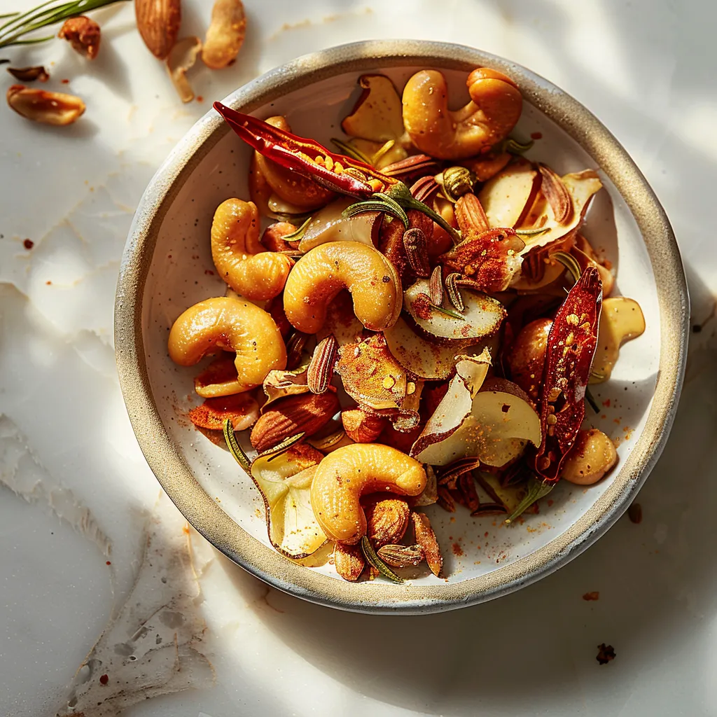 Sweet And Spicy Nuts