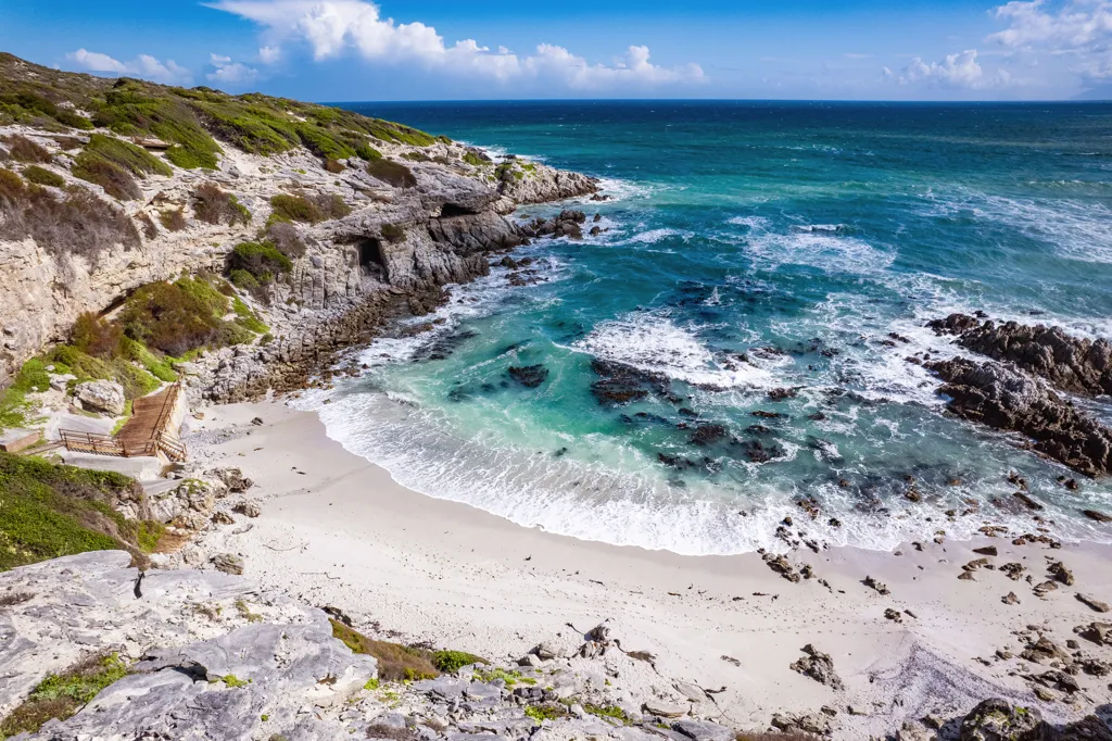 Beautiful landscape of Walker Bay wine region