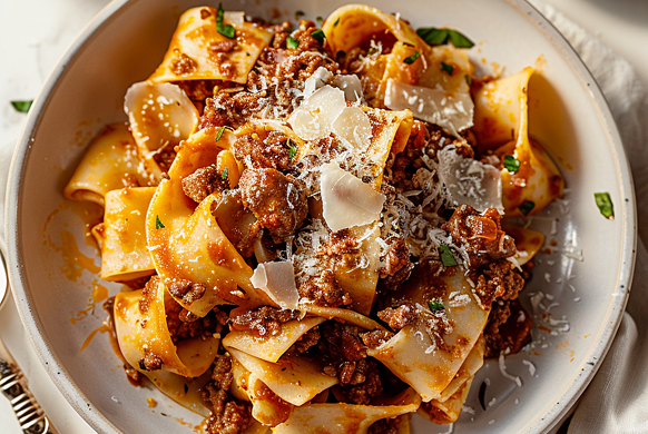Pappardelle bolognese wine pairings